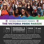 Victoria Pride Society 2019 Victoria Pride Parade