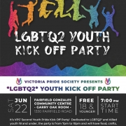 Victoria Pride Society - Youth Pride Kick Off Party 2019