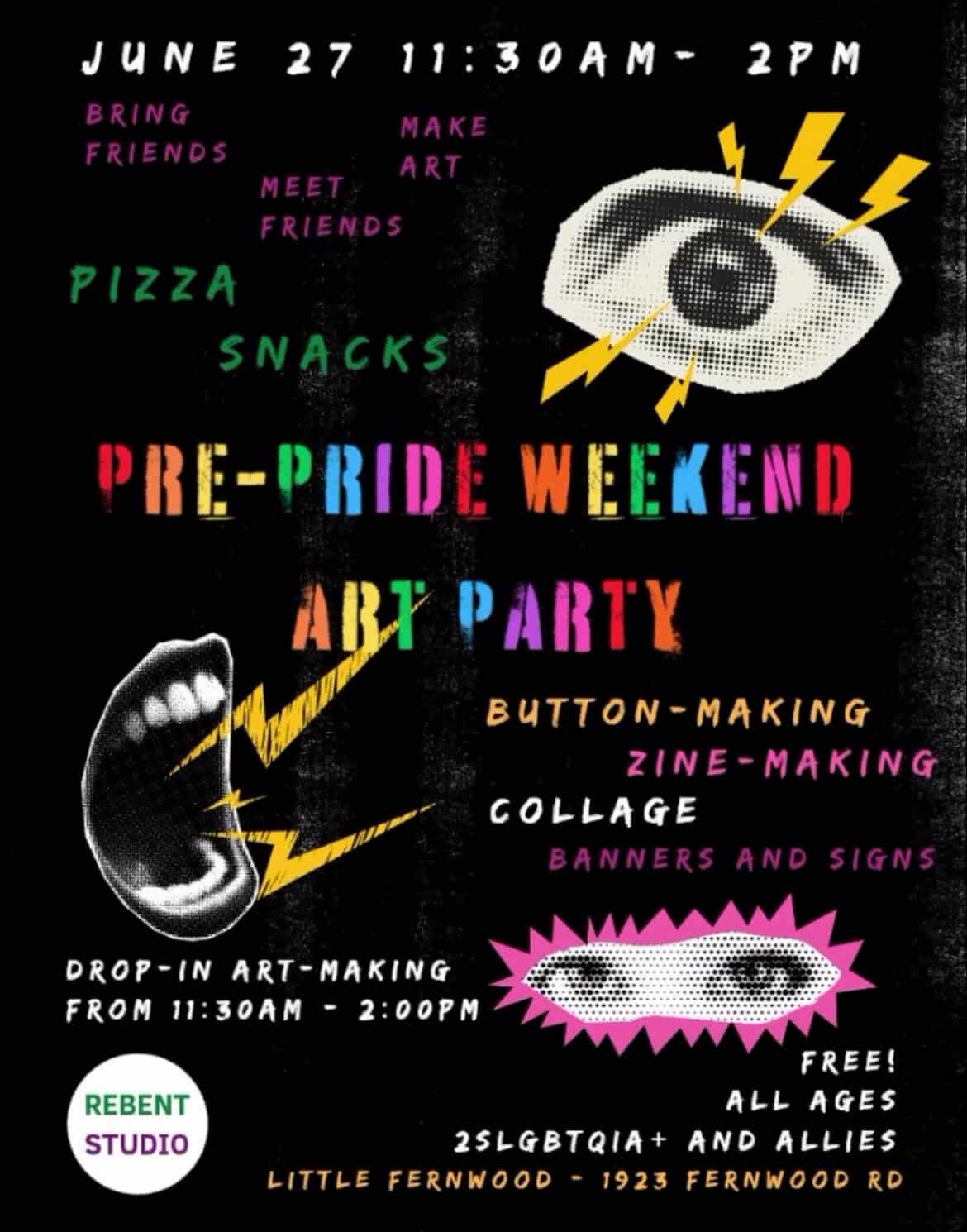 Pre-Pride Weekend Art Party
