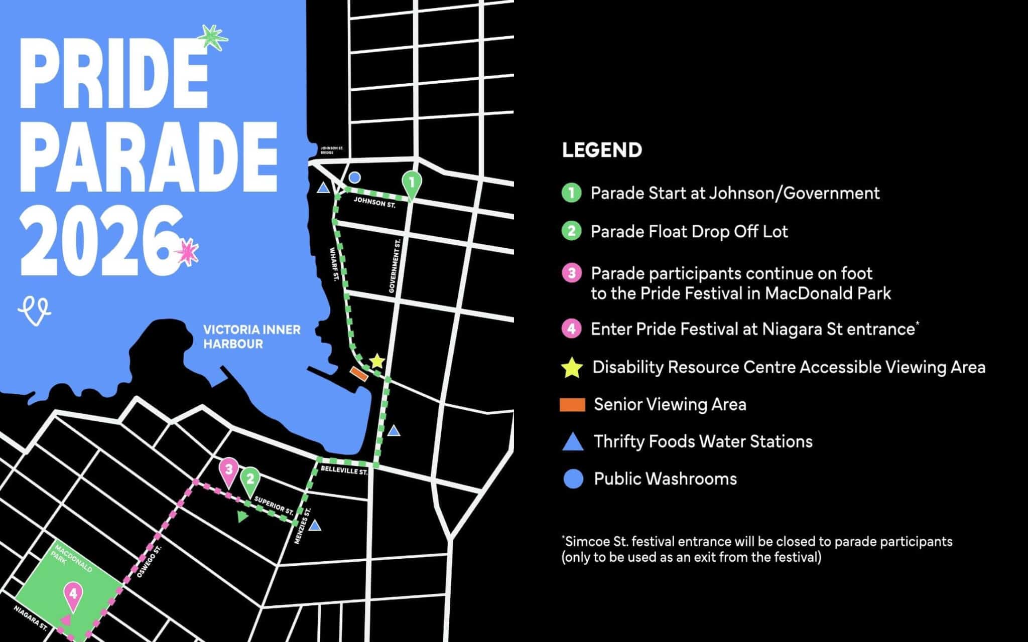 2026 Parade Map